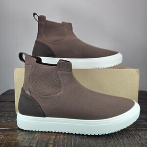 NEW Vessi Uptown Chelsea Womens Size 7.5 Waterproof Shoes Boots Dark Teak